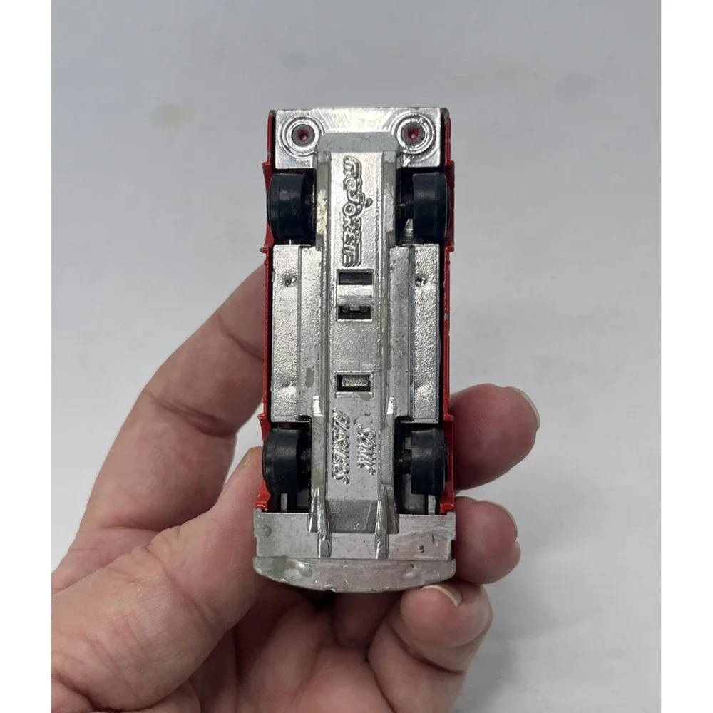 Vintage Majorette Sonic Flashers Fire Ladder Truck Red Die‎ Cast